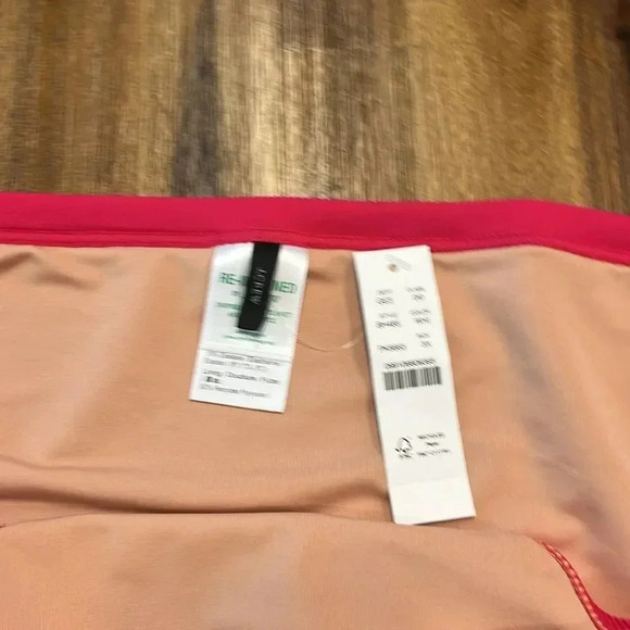 J. Crew Pink Ribbed-Trim Hipster Full-Coverage Bikini Swim Bottom size 3X - Picture 2 of 3